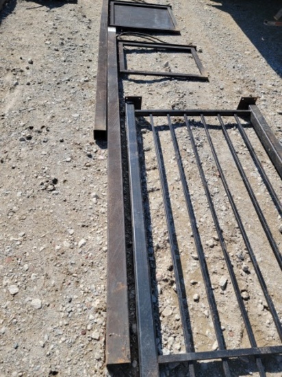 12' Steel Sign Post (Open Face)