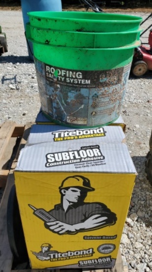 Subfloor Adhesive, Roofing Safety System