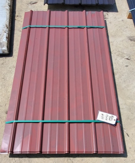 Sheet Metal, Rustic Red 13 Pieces, 6'