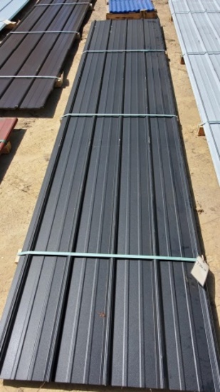 Sheet Metal, Crinkle Black, 9 PCS,14'