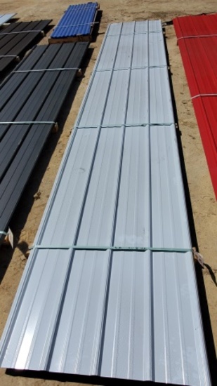 Sheet Metal, Light Blue 18 Pieces, 17' 5"