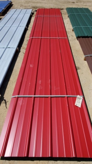 Sheet Metal Dark Red, 3PCS, 18'; 1PC 15'