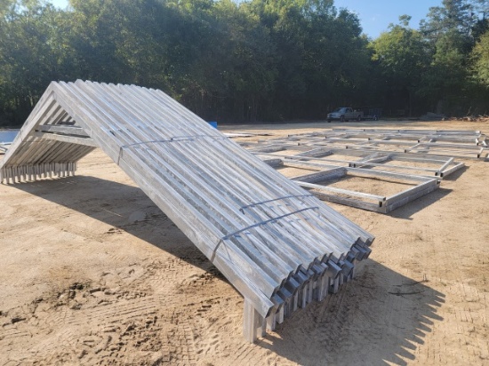 24' x 26' x 8' (2x4) Steel Building Frame