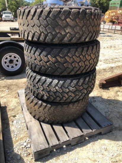 Set 4 of Ram 2500 Truck Tires