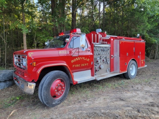 1987 GMC Sierra Pumper Fire Truck