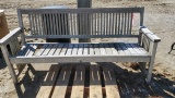Wood Bench