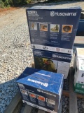 (3) Husqvarna Handheld Blowers