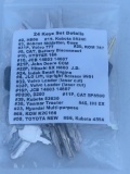 Heavy Equipmentt Key Set / 24 Keys