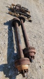 (2) 10,000 Lb. Axels & Pallet of Springs