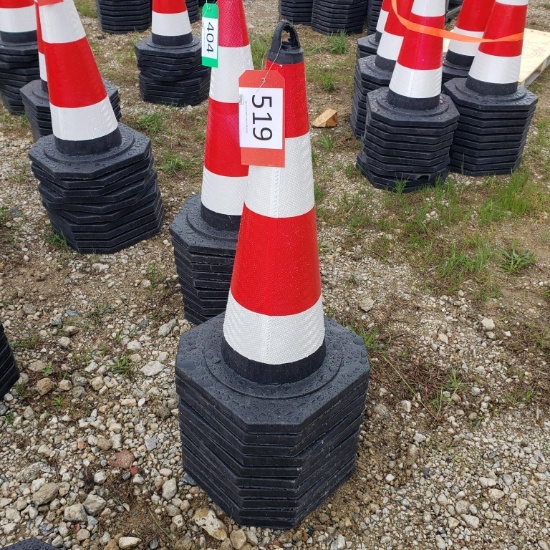 (Qty 10 / F) IRSTC Safety Traffic Cones