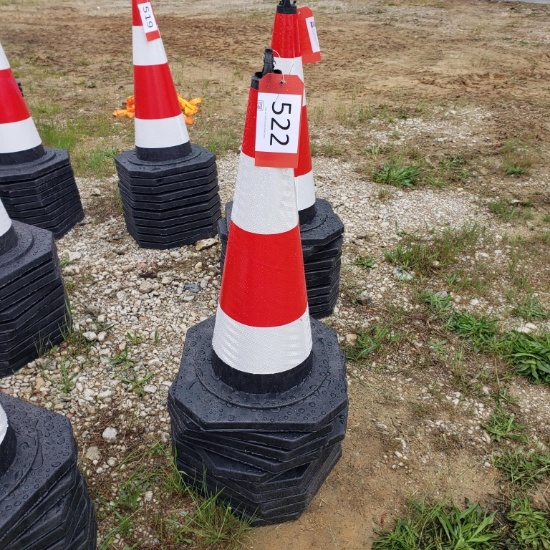(Qty 10 / I) IRSTC Safety Traffic Cones