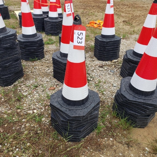 (Qty 10 / J) IRSTC Safety Traffic Cones