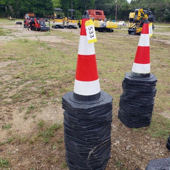(Qty 20 / B) IRSTC Safety Traffic Cones