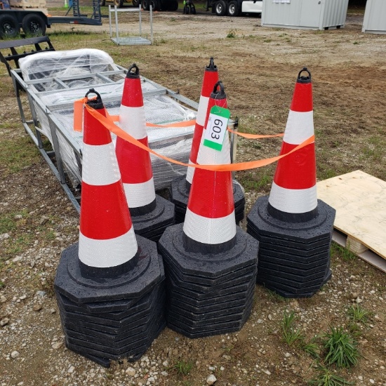(Qty 50 / D) IRSTC Safety Traffic Cones