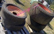 (2) Front (2) Back Kioti Tractor Tires