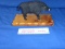 Black boar figure