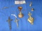 6 pieces brass religious items
