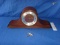 Wood Welby mantle clock with key