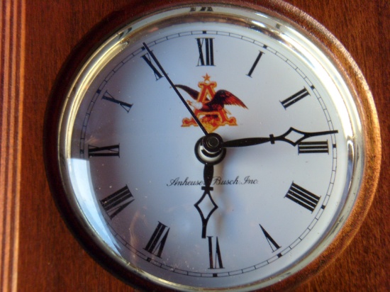 Anheuser Busch Inc. clock