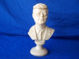 JF Kennedy alabaster bust