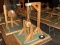 Da Vinci machine model - Winch and pulley