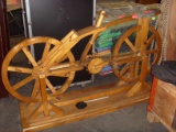 Da Vinci machine Wood Props Bicycle