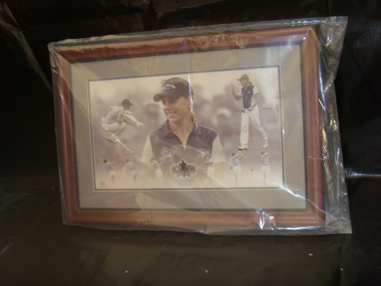 Annika Sorenstam Colonial Invitational Photo Collage - great pic and frame