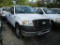 2007 FORD F150 TRUCK, 103,125+ mi,  V8 GAS, AUTOMATIC, PS, AC S# 1FTRF12WX7