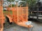 1980 SHOPBUILT TAG TRAILER C# 2952, All Sales are Final!, All Items are Sol