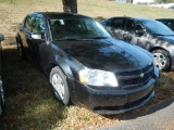 2010 DODGE AVENGER 4-DOOR CAR, 117,011  V6 GAS, AUTOMATIC, PS, AC S# 1B3CC4