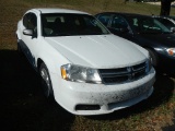 2012 DODGE AVENGER 4-DOOR CAR, 86,173 mi,  V8 GAS, AUTOMATIC, PS, AC S# 1C3