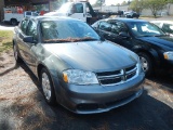 2012 DODGE AVENGER 4-DOOR CAR, 75,941 mi,  V8 GAS, AUTOMATIC, PS, AC S# 1C3