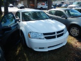 2010 DODGE AVENGER 4-DOOR CAR, 103328 mi,  V6 GAS, AUTOMATIC, PS, AC S# 1B3