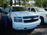 2009 CHEVROLET TAHOE SUV, 134,770 mi,  POLICE PACKAGE, V8 GAS, AUTOMATIC, P