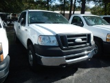 2008 FORD F150 TRUCK, 185,533+ mi,  4 X 4, V8 GAS, AUTOMATIC, PS, AC S# 1FT