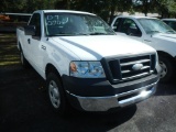 2008 FORD F150 TRUCK, 102,579+ mi,  V8 GAS, AUTOMATIC, PS, AC S# 1FTRF12W28