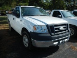 2007 FORD F150 TRUCK, 101,975+ mi,  V8 GAS, AUTOMATIC, PS, AC S# 1FTRF12W07