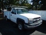 2003 CHEVROLET SERVICE TRUCK, 183.844+ mi,  V8 GAS, AUTOMATIC, PS, AC S# 1G