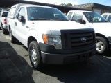 2010 FORD F150 TRUCK, 114,329+ mi,  V8 GAS, AUTOMATIC, PS, AC S# 1FTMF1CW8A
