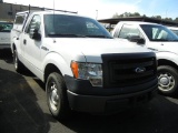 2013 FORD F150 PICKUP TRUCK, 77,807 mi,  V8 GAS, AUTOMATIC, PS, AC, (WRECKE