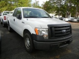 2011 FORD F150 PICKUP TRUCK, 101,469 mi,  EXTENDED CAB, GAS AUTOMATIC, PS,