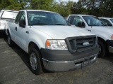 2008 FORD F150 TRUCK, 95,048+ mi,  V8 GAS, AUTOMATIC, PS, AC S# 1FTRF12WX8K