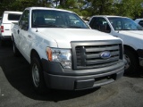 2010 FORD F150 TRUCK, 70,876+ mi,  V8 GAS, AUTOMATIC, PS, AC S# 1FTMF1CW6AK