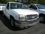 2005 CHEVROLET C1500 PICKUP TRUCK, 67,772 mi,  V8 GAS AUTOMATIC, PS, AC (AC