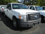 2009 FORD F150 TRUCK, 166,473+ mi,  V8 GAS, AUTOMATIC, PS, AC S# 1FTRX12W79