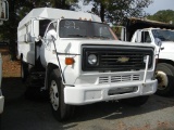 1987 CHEVROLET C70 REGENERATIVE AIR SWEEPER  WITH AAPLEX SWEEPER, DETROIT 8