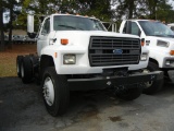 1991 FORD FT900 CAB & CHASSIS, 403,144+ mi,  FORD DIESEL, 8LL TRANSMISSION,