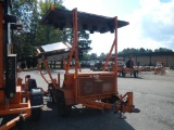 2002 MARK IV FLASHING ARROW SIGN, 2,299 hrs,  TRAILER MOUNTED, S# MO11AM7KB