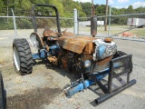 1993 FORD 3930 WHEEL TRACTOR, 5,428 hrs  42 PTO HP, (FIRE DAMAGE) S# BD3672