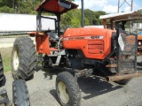 2002 MASSEY FERGUSON 4243 WHEEL TRACTOR, 3,595 hrs,  75 PTO HP (BUSTED REAR